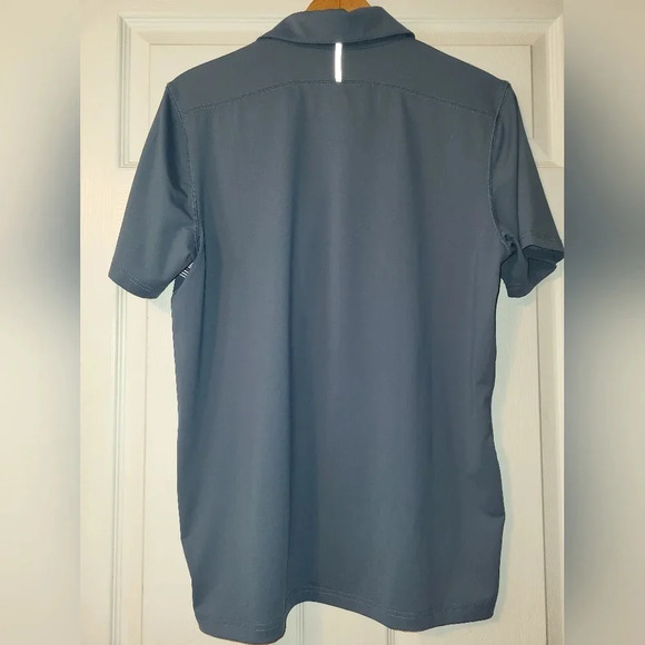 The Normal Brand Sunset Seamed Performance Polo Blue Red Size Medium - Picture 2 of 5